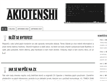 Tablet Screenshot of blog.factor6.cz